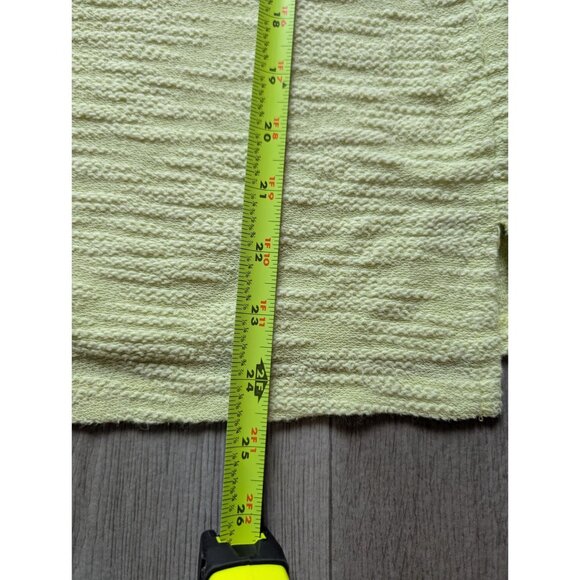 Jones New York Signature Yellow Textured  Pullover Sweater M - Picture 6 of 7